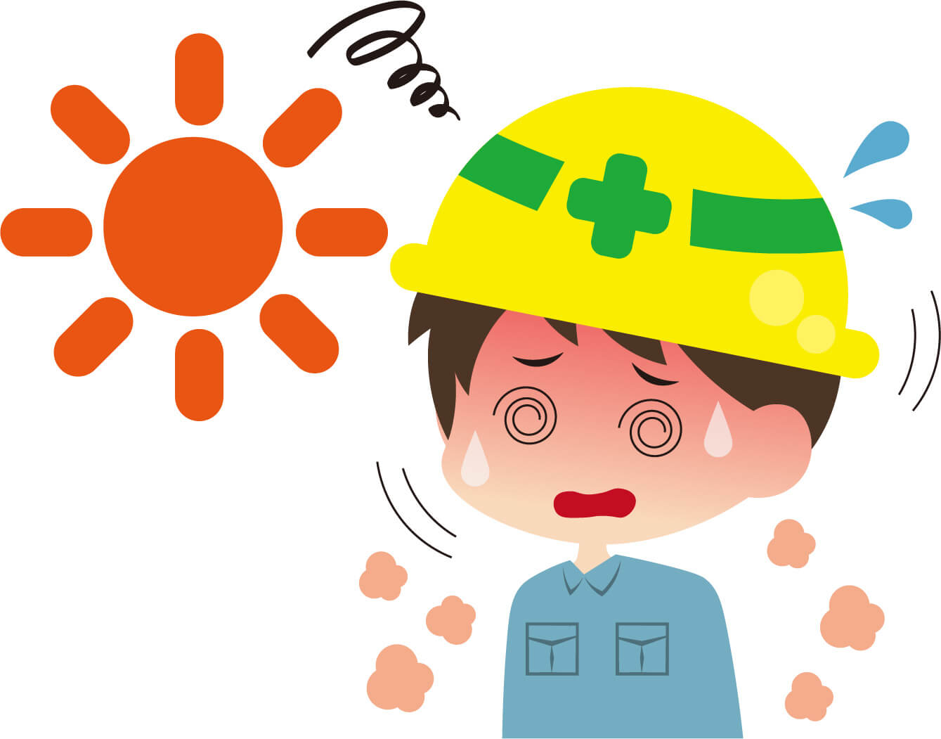 夏の安全管理と労働衛生について