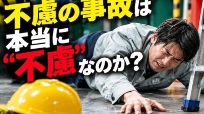不慮の事故は本当に”不慮”なのか？ 予兆を拾って事故予防