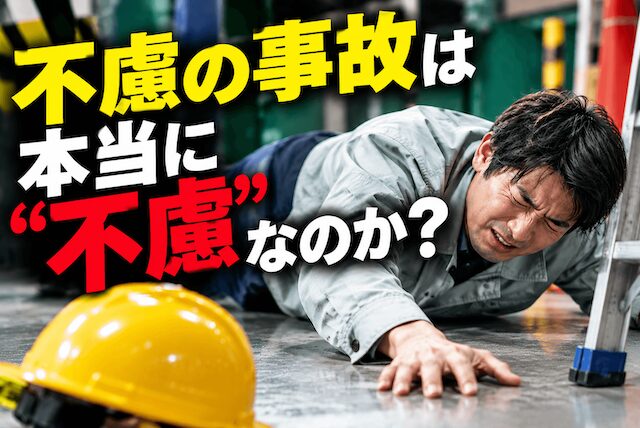 不慮の事故は本当に”不慮”なのか？ 予兆を拾って事故予防